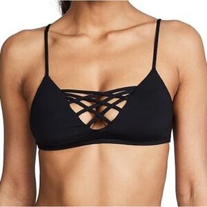 LSpace Black Jamie Bikini Top